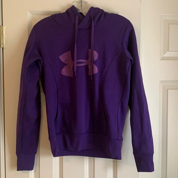 Under Armour Tops - Purple water repelling sweatshirt